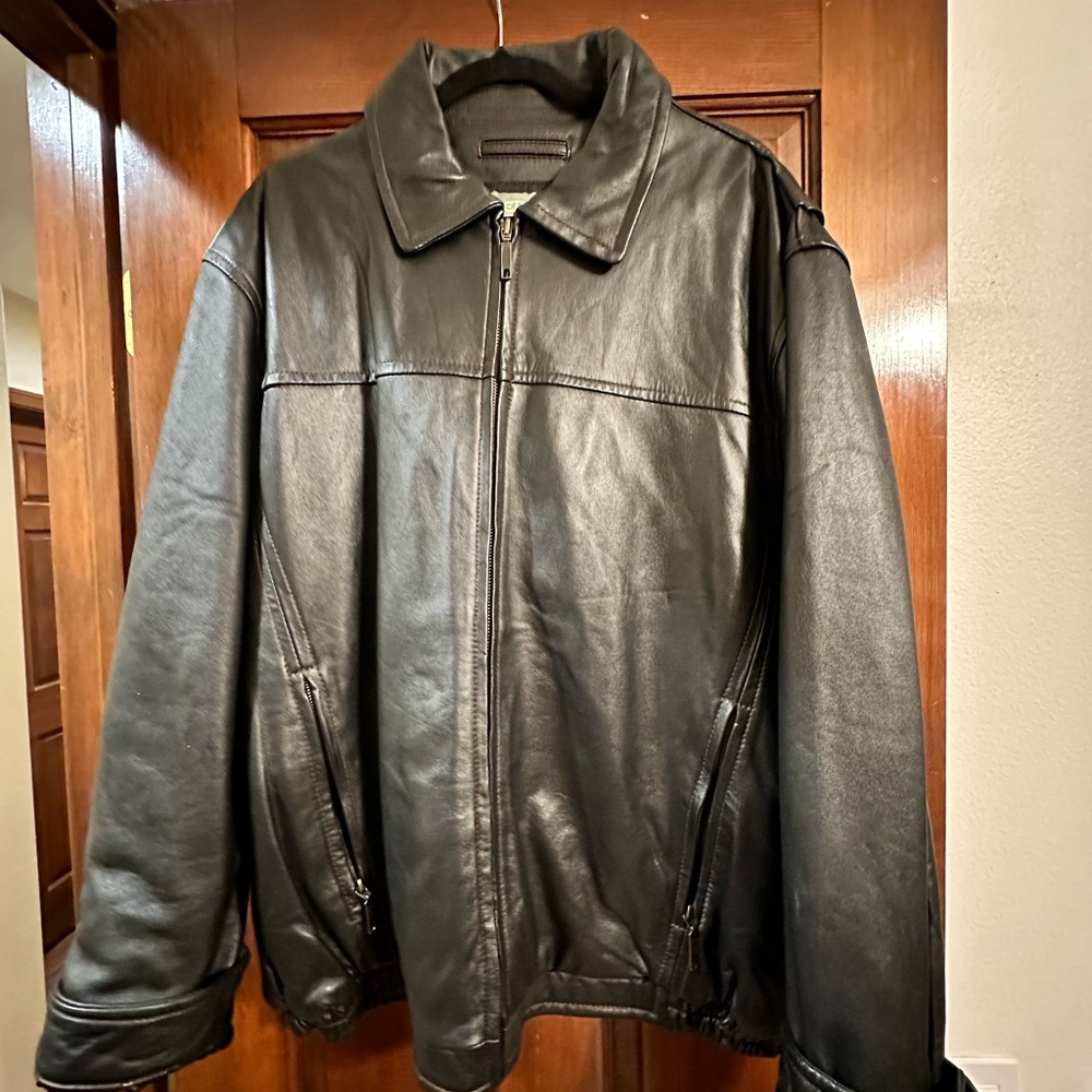 Vintage men’s leather jacket